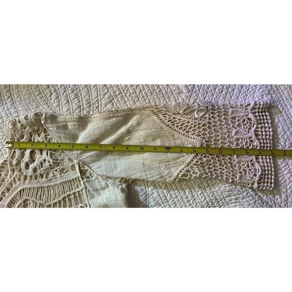 Taylor & Sage Bohemian Crocheted Tunic - Picture 5 of 6